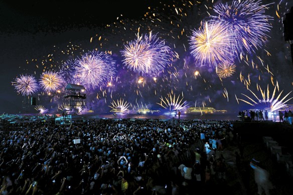 Réveillon 2013 - Fogos [foto André Lobo] 02